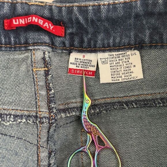 UnionBay Vintage Y2K Low Rise Flares With Pocket Detail - Juniors US 9 - Picture 7 of 8